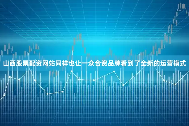 山西股票配资网站同样也让一众合资品牌看到了全新的运营模式